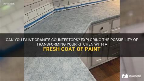 Can I Paint Granite Countertops? Exploring the Possibilities and Pitfalls